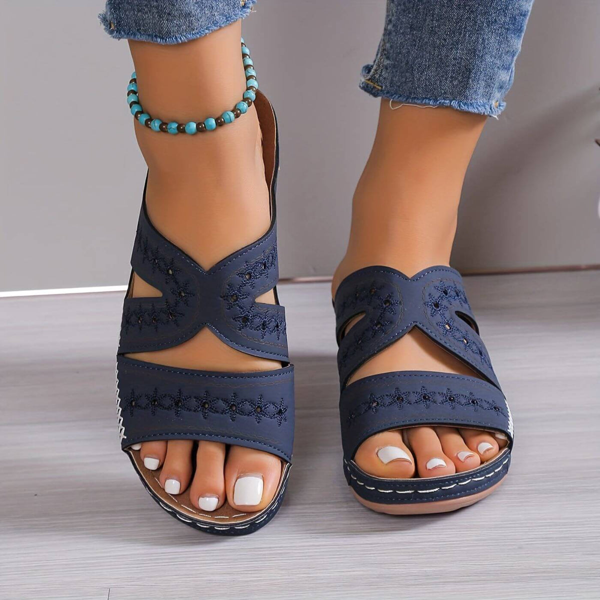 Optew Women's Easy-Wear Comfort Orthopedic Sandals