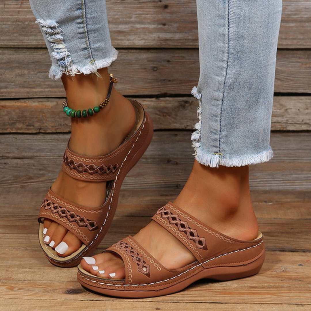 Optew Women's Everyday Comfort Orthopedic Sandals