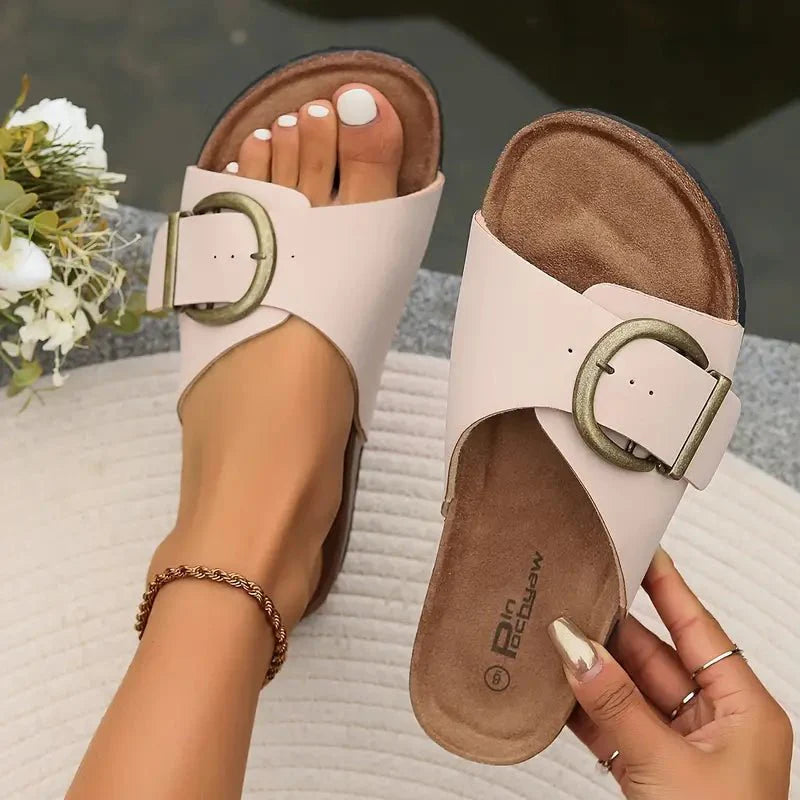 Optew Women's Comfort Orthopedic Slides