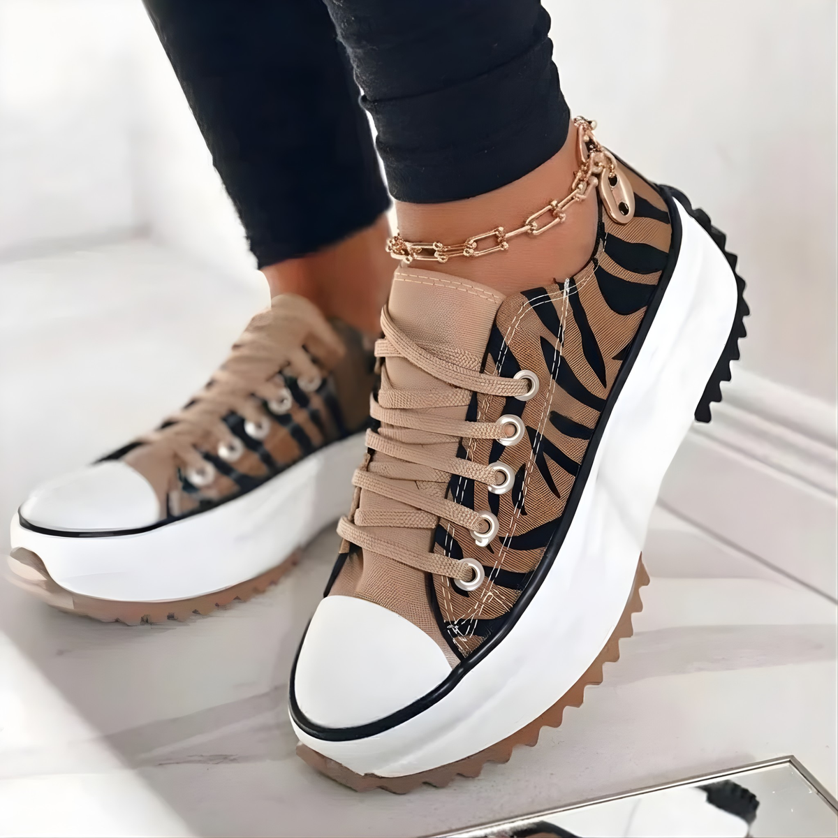 Optew Women's Supportive Comfort Orthopedic Sneakers