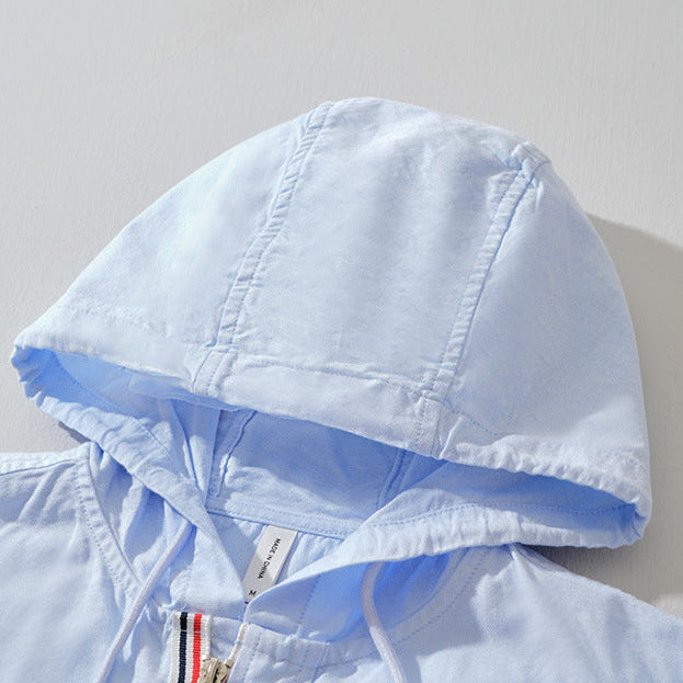 Optew Men’s Linen Hoodie